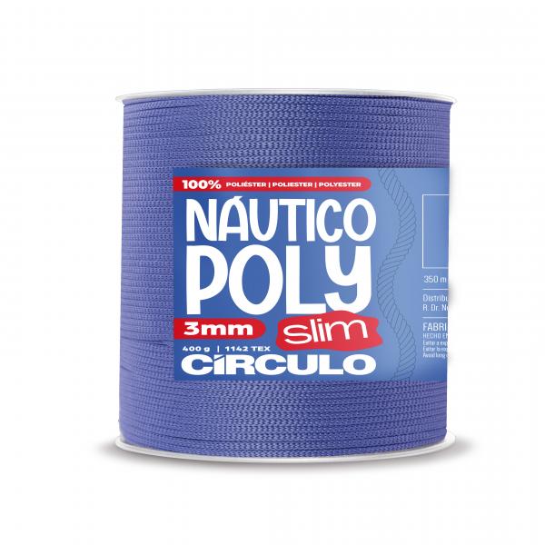 FIO NAUTICO POLY SLIM 3MM - COR 2762 JACARANDA
